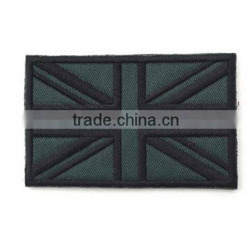 8*5cm flag embroidery iron on badges