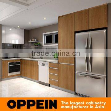 2016 Australia Project Melamine Finish Wooden Kitchen Cabinet photo-2