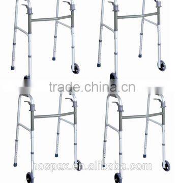 Easy carry foldable aluminium walker aids walker