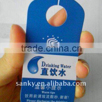 High Quality Plastic Pvc Customer Die Cut Shape Card Door Tag