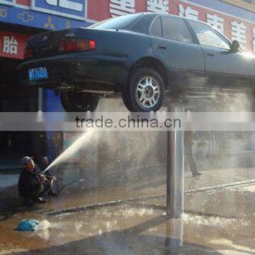 Single post lift equipment, Car washing lift