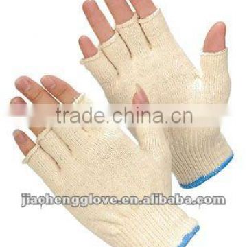 JS807/FL String Knit Fingerless Glove,Safety Glove, fingerless gloves knitting pattern