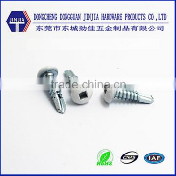 Square drive modified truss head self drilling screw #10-16x19