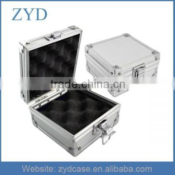 Aluminum frame excellent foam paded tattoo machine box case, ZYD-TA531