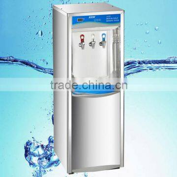 Stainless steel hot, cold and room temp water dispenser