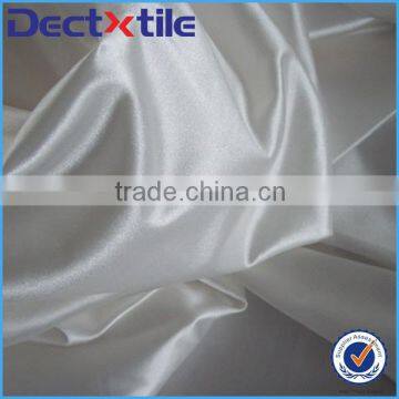 100% Bright Polyester Satin Fabric Cheap White Twill Satin Fabric photo-2