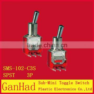 3pin SPST electric toggle switch