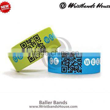 Clear baller band | cute baller bands | clear baller bracelet | soft silicone baller band