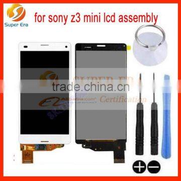 For Sony Xperia Z3 Mini Compact D5803 D5833 LCD Touch Screen W/ Digitizer White Black