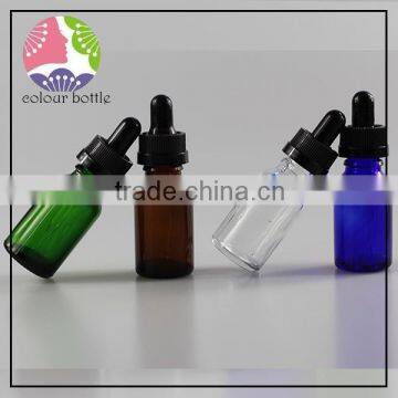 trade assurance essential oil dropper bottle 15ml 20ml 30ml glass dropper bottles green empty printing available