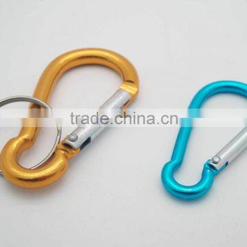 ALUMINUM CARABINER W/LOCK