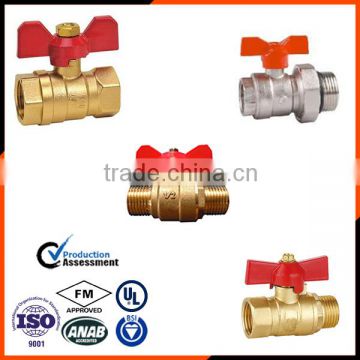 TEE Handle best sell high quality brass ball valve