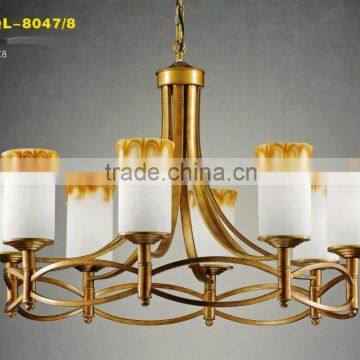 2014 Modern new iron golden chandelier