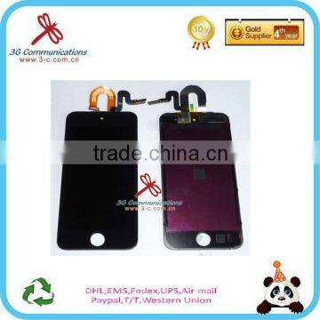 for ipod touch 5 LCD screen assembly black