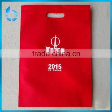 Non-woven packing bags Low-carbon non-woven fabric cloth hand bag for shipping company advertisement