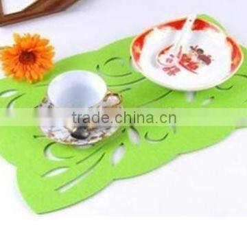 All sorts of color is hollow-out baize coasters hollow-out baize place mat