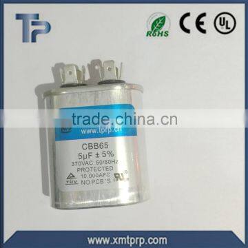 Good price ac dual capacitor cbb65