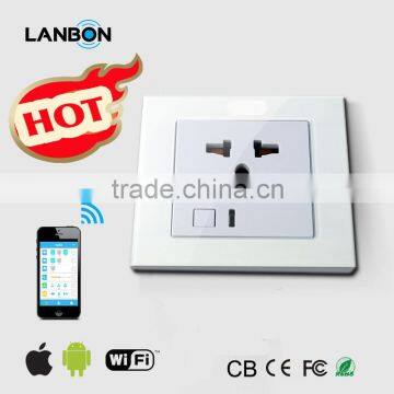 Smart Home System Wifi Socket Android / IOS Phone Remote Control Home Automation Smart Socket