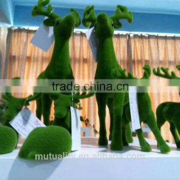 Wholesale artificial moss animals garden decoration