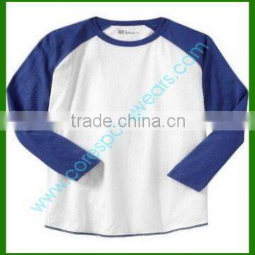 Raglan Sleeves Ringer shirt