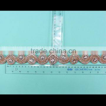 HC-4653-1 Hechun S Shape Fashion Gold Trim for Dresses photo-6