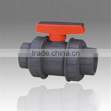 CE certificated PVC true union ball valve, PVC valve