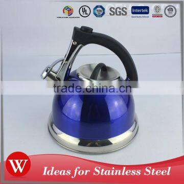 Colorful Non-electric Tea Kettle Stainless Steel Whistling Kettle photo-2