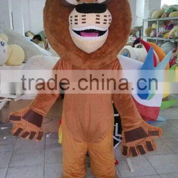 Professional Madagascar movies lion mascot costumes for sale