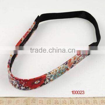 flower print headband