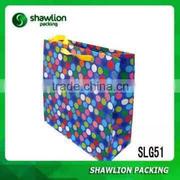 Biodegradable Product Packaging Shopping bag paper with handles