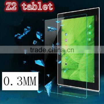 Front+Back Premium 0.3mm Tempered Glass Screen Protector For Sony Xperia Z2 Tablet 10.1"