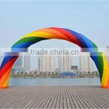 Hot Sale Cheap Advertising Inflatable Rainbow Arch for Sale, Inflatable Entrance Arch