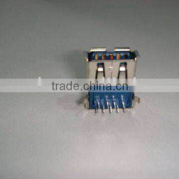 Hot sell USB A Type female connector 90 degree