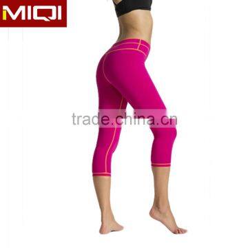 Cheap Wholesale Ladies Gym Wear Women Sexy Workout Yoga Capri Pants photo-4