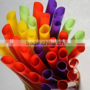 drinking strawsd plastic solid color straws