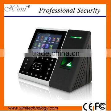 Time attendance and access control terminal use face and fingerprint identification