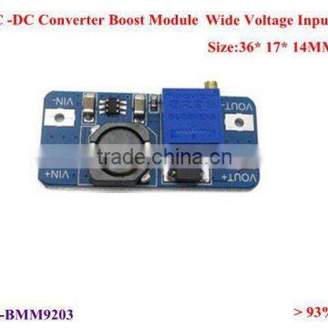 2A DC DC Concerter Boost Step-Up power Module with a wide voltage Input 2/24V up to 5/9/12/28V