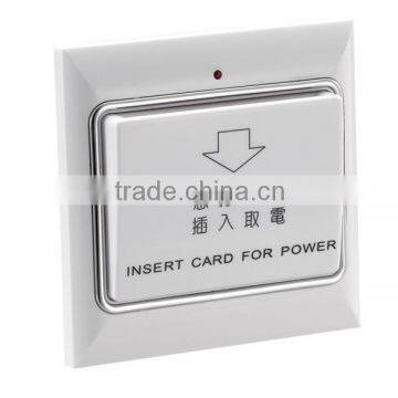 Hotel electrical system power card switch