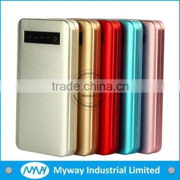 2015 new year gift ultra slim mobile power bank Ultra Slim Power Bank 8000mah for mobile phone