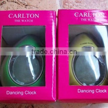 color change talking dance clock