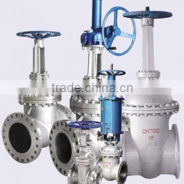 Gear operated gate valve