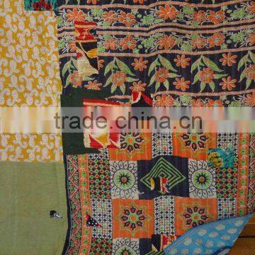 SALE Vintage Kantha Quilt from Bangladesh