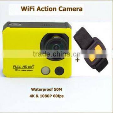 HD 4K Video 170 Degrees Wide Angle Sports Camera 2-inch Screen 1080p 60fps Go Pro h e r o Action Camera photo-2