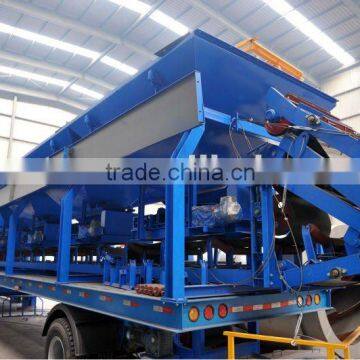 Cold feed hoppper of Mobile Asphalt Plant