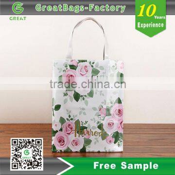 New fashionable customized pvc shopping bag