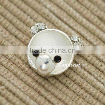 2016 Wholesale Fancy 3d Nail Art Designs, Multi Animal Colorful Metal Nail Art Charm Decoration