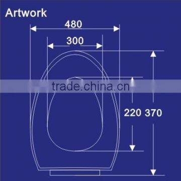 029 Toilet Seats; Sanitary Toilet Turkish Seats Lids Bathroom Polyresin Set to Brazil Markets photo-2