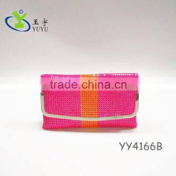 Cheap price Neon color aluminium sheet bag for girls