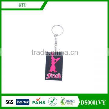 Cheap Customized LOGO PVC Keychain