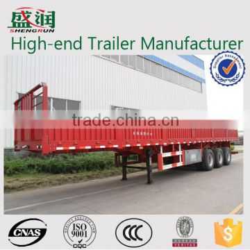 shandong shnegrun 3axles side wall semi tra iler